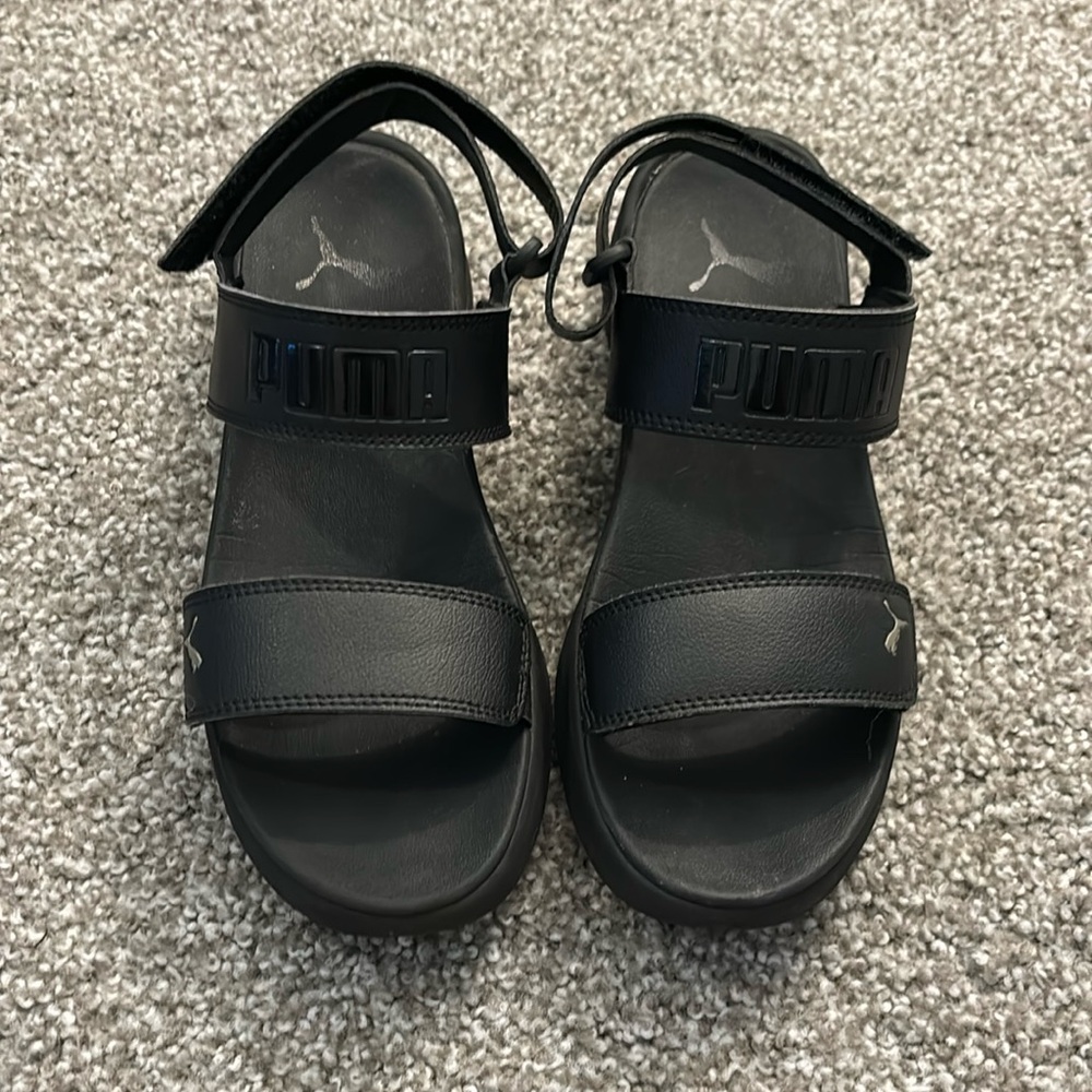 Puma women’s size 8 sandals, with Velcro ankle strap